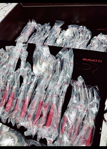  Beden İtalyan Bugatti çatal kaşık takımı 