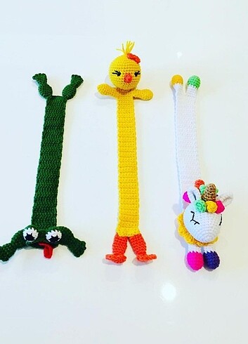 Amigurumi kitap ayraçları