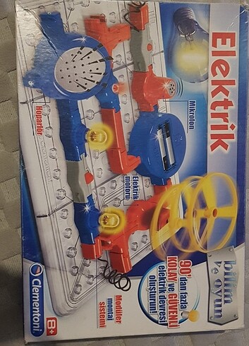 Clementoni elektrik devresi deney seti