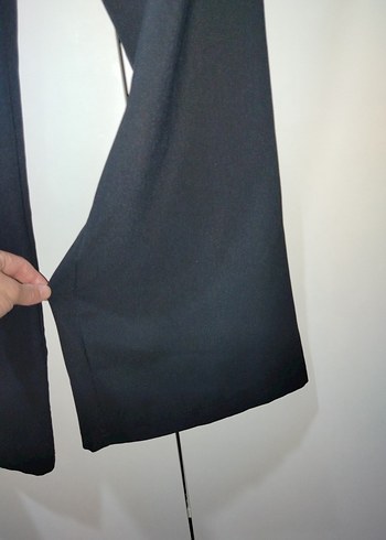 Zara Düğmeli Siyah takım lalim butikten