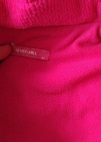 Kız Çocuk Kapüşonlu Fermuarlı Pembe Yelek - Görsel 3