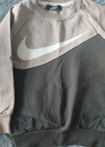 Nike Gri Kadın Sweatshirt - Görsel 3