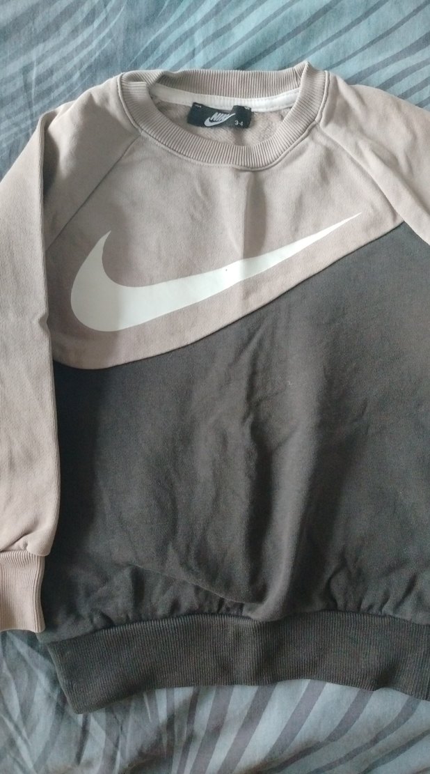 Nike Gri Kadın Sweatshirt - Görsel 3