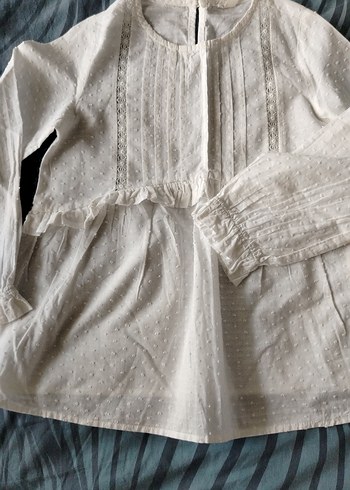 Gri Renkli Uzun Kollu Hamile Bluzu - Görsel 2