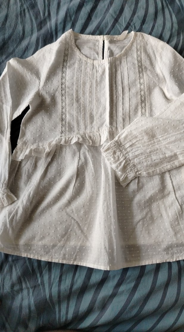 Gri Renkli Uzun Kollu Hamile Bluzu - Görsel 2