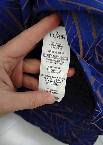 Uzun Kollu Lacivert Kadın Sabahlık - Görsel 8