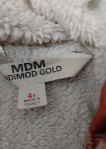 Kahverengi Kapüşonlu Çocuk Kışlık Mont - Görsel 4