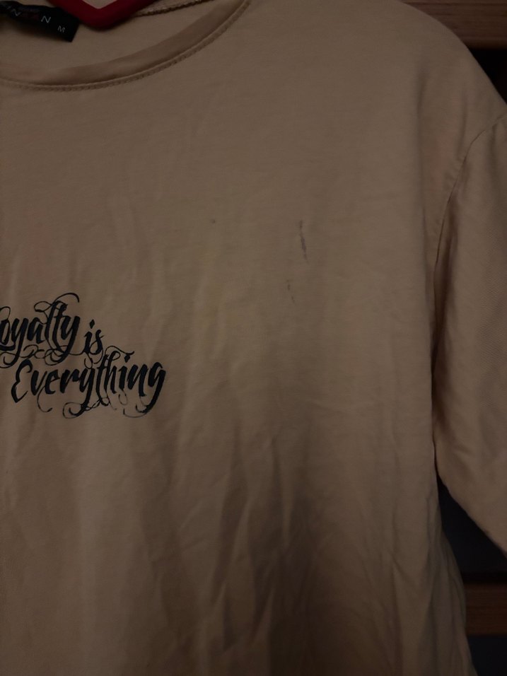 Bej Kadın Kısa Kollu Tişört - Görsel 2