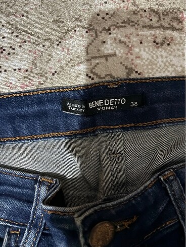 38 Beden Eskitme jean