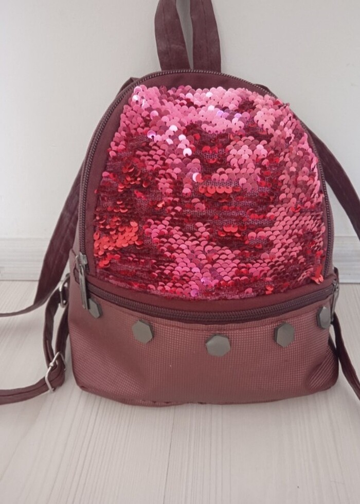 Pullu renk değiştiren sırt çantası - Görsel 3