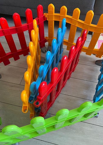 Pilsan Renkli Plastik Oyun Çiti - Görsel 4