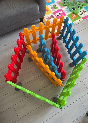 Pilsan Renkli Plastik Oyun Çiti - Görsel 6