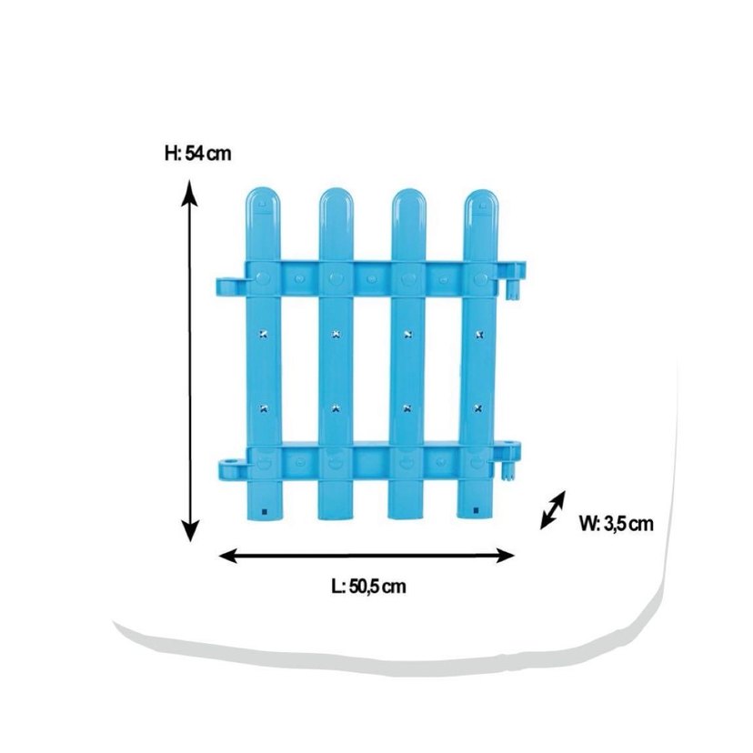 Pilsan Renkli Plastik Oyun Çiti - Görsel 2