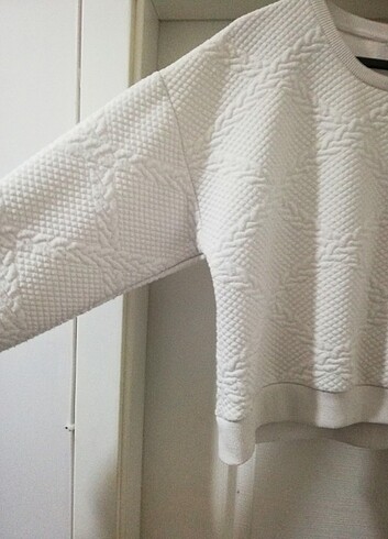 xxl Beden beyaz Renk DEFACTO SWEATSHİRT