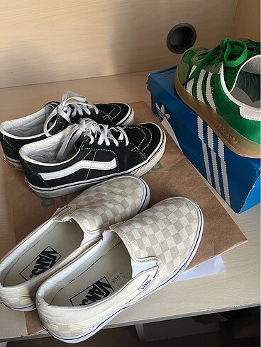 36 Beden beyaz Renk vans slip on