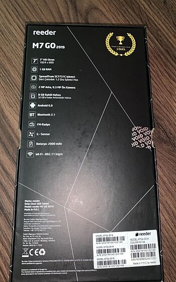  Beden Reeder TABLET