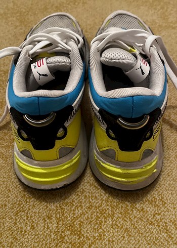 Beyaz Gri erkek Spor Ayakkabı - Görsel 8