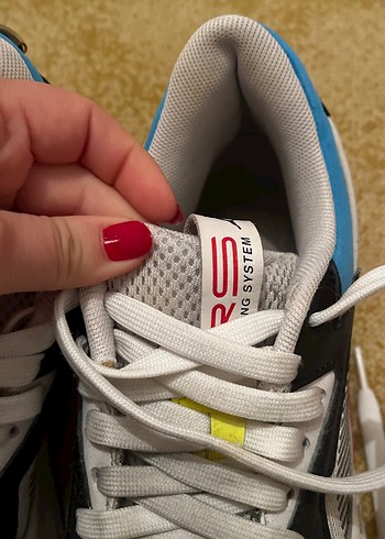 Beyaz Gri erkek Spor Ayakkabı - Görsel 5