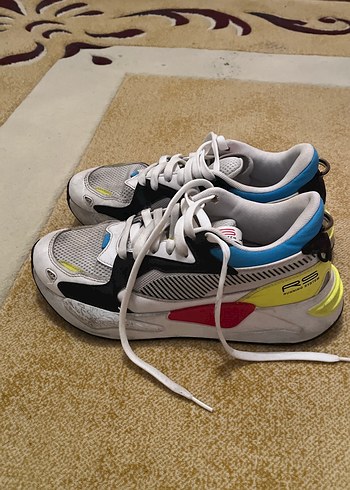 Beyaz Gri erkek Spor Ayakkabı - Görsel 3