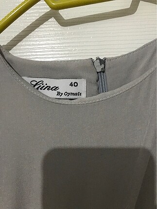 40 Beden gri Renk Gri tunik