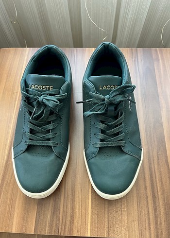 Lacoste Yeşil Bağcıklı erkek Spor Ayakkabı - Görsel 2