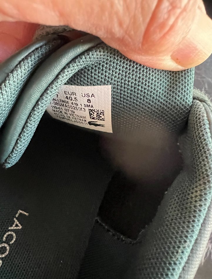 Lacoste Yeşil Bağcıklı erkek Spor Ayakkabı - Görsel 4