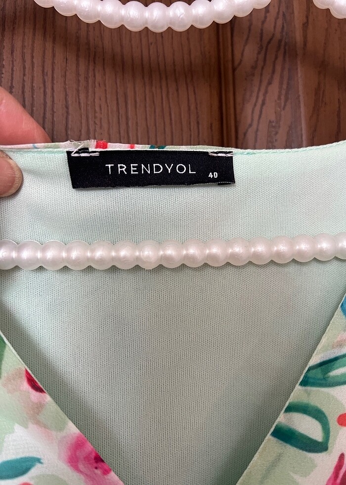 Kadın şifon elbise - Görsel 4