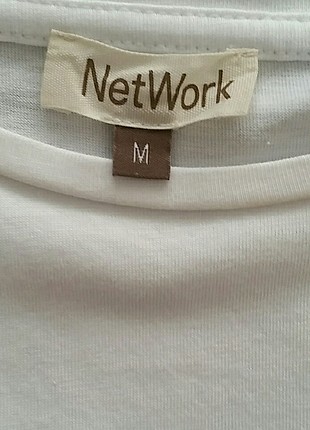 m Beden beyaz Renk Network Tshirt