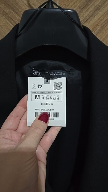 m Beden Zara Blazer Elbise