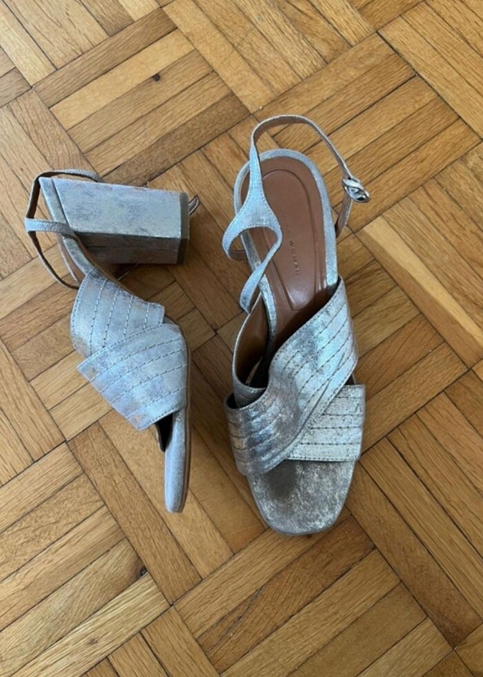 Zara Topuklu Sandalet - Görsel 3