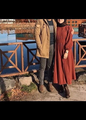 diğer Beden Uzun tesettür elbise