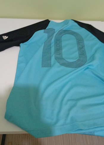 orijinal Messi antrenman forması Erkek Mavi Kısa Kollu Spor - Görsel 4