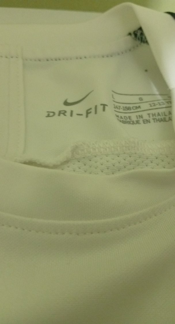 orijinal Nike antrenman forması Beyaz Nike Kısa Kollu Erkek - Görsel 3