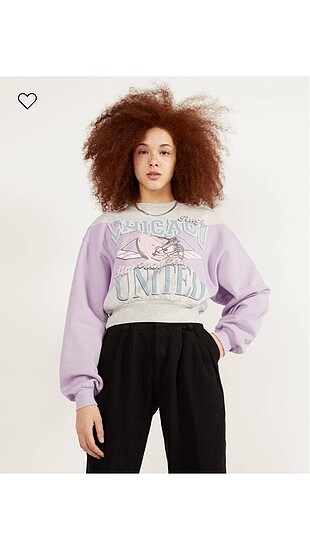 Bershka lila sweatshirt