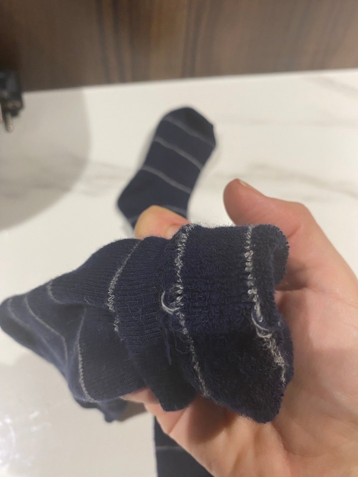 5 adet havlu çorap lacivert - Görsel 4