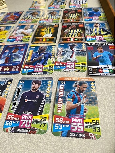 557 adet Dünya futbolcuları kartı(yerli&yabancı) - Görsel 5