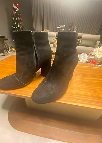 Süet topuklu bot (37-38) - Görsel 5