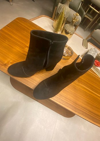 Süet topuklu bot (37-38) - Görsel 4