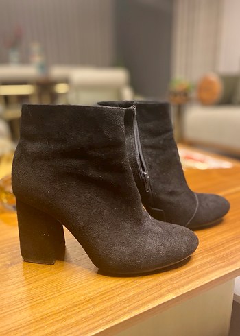 Süet topuklu bot (37-38) - Görsel 7