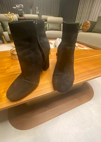 Süet topuklu bot (37-38) - Görsel 8