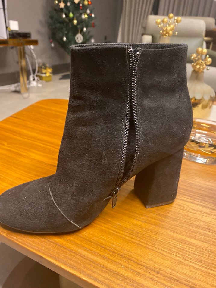 Süet topuklu bot (37-38) - Görsel 2