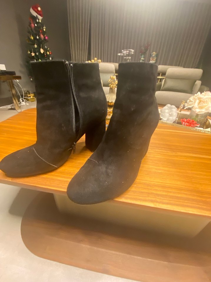 Süet topuklu bot (37-38) - Görsel 5