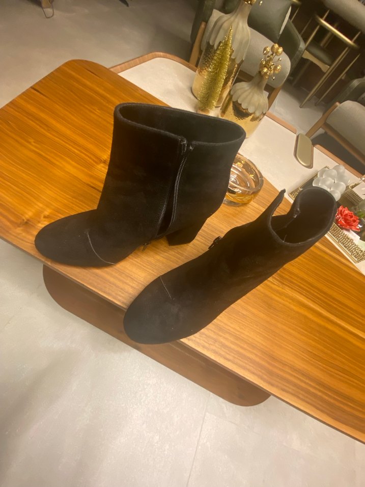 Süet topuklu bot (37-38) - Görsel 4