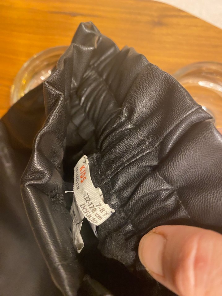 Deri şort (7-8yaş) - Görsel 4