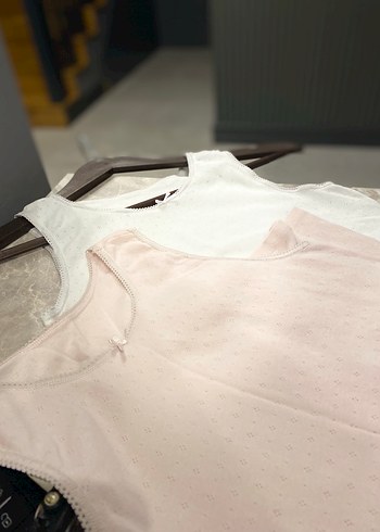 Beyaz ve Pastel atlet(birkaç kez giyildi) - Görsel 10