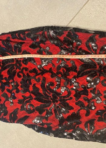 Zamansız Şık Gece elbise(1kezgiyildi - Görsel 6