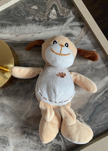 Bej Yumuşak Oyuncak Köpek - Görsel 3