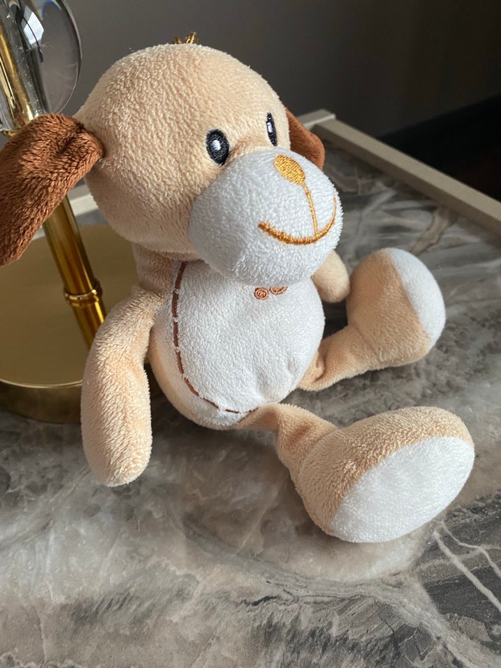 Bej Yumuşak Oyuncak Köpek - Görsel 4