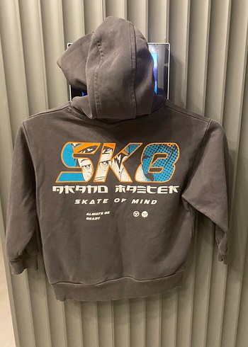 Kapüşonlu Erkek Sweatshirt - Görsel 8