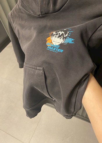 Kapüşonlu Erkek Sweatshirt - Görsel 3